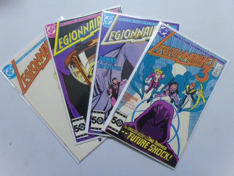 Legionnaires 3 (1986) #1-4 Set - 8.0 VF - 1986