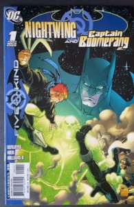 Night wing and captain boomerang jr #1 (2007)