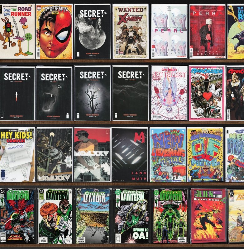 Huge Lot 140+ Comics with Green Lantern, Weapon Zero, Spider-Man: India & More!