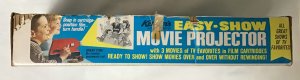 Kenner Easy Show Movie Projector, Red, with 7 movies, in working condition