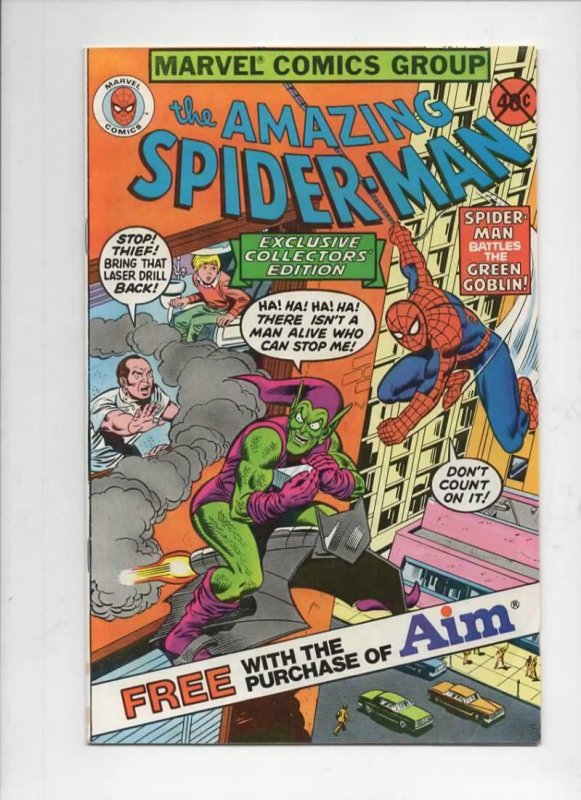 Amazing SPIDER-MAN #1, FN, Aim Toothpaste Promo, 1980, more SM in store 