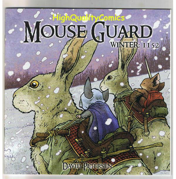 MOUSE GUARD Winter 1152 #6, David Petersen, 2009, NM, more in our our store