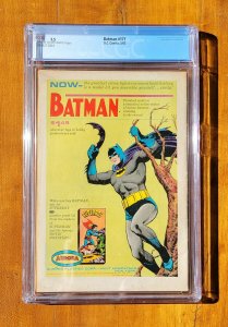 Batman #171 (1965) CGC 3.5 Key Comic, 1st Silver Age Appearance of The Riddler