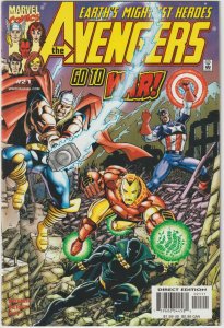 Avengers #21 (Oct 1999, Marvel), VFN (8.0), vs. Ultron, Black Panther appearance