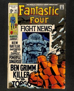 Fantastic Four #92