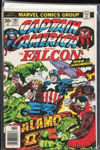 Captain America #203 (1976) Captain America and the Falcon