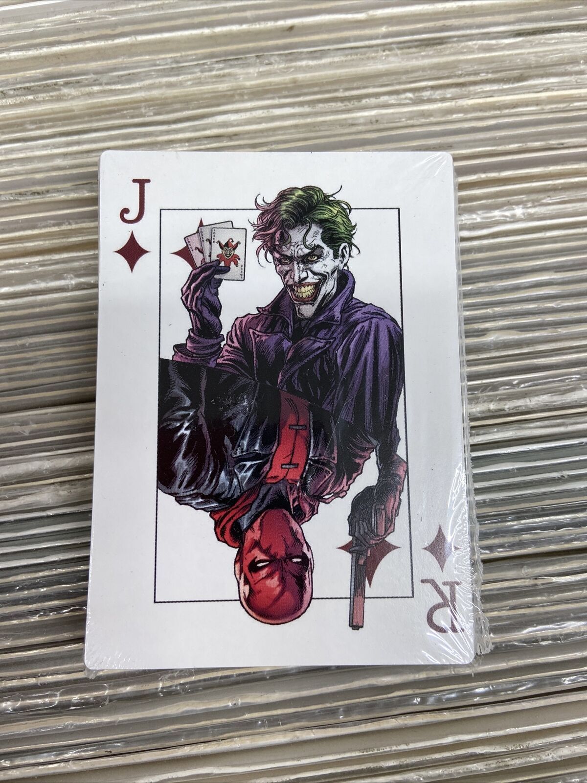 batman joker playing card