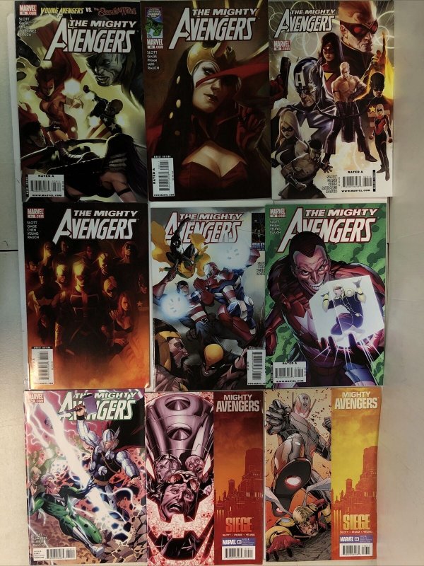The Mighty Avengers (2007) Starter Consequential Set # 1-36 (VF/NM) Marvel