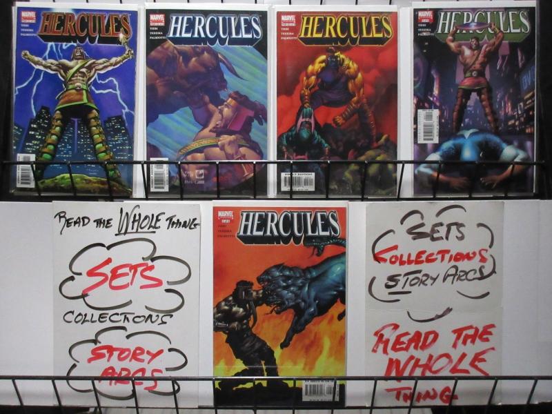 HERCULES (Marvel,2005) #1-5 VF-NM COMPLETE Frank Tieri, Mark Texeira