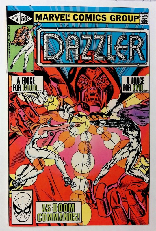 Dazzler #4 (June 1981, Marvel) FN/VF
