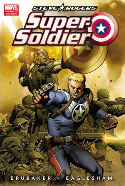 Captain America Steve Rogers Super-Soldier Hardcover (Marvel) – New/Sealed!