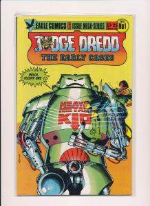 Judge Dredd's The Early Cases #1-6 (1,2,3,4,5,6) Eagle Comics ~VF/NM (HX173)