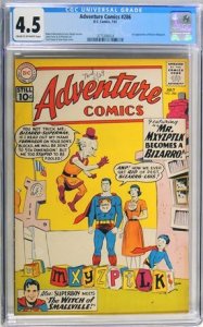 Adventure Comics #286 (1961) CGC Graded 4.5