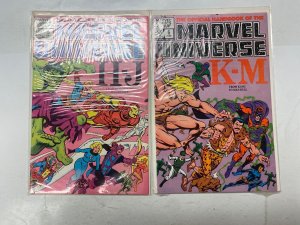 5 Official Handbook Marvel Universe MARVEL comic books #5 6 7 8 9 72 RC3
