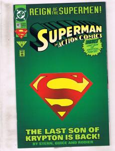 Lot of 4 Superman in Action Comics DC Comic Books #644 662 684 826 KS5