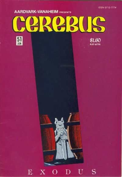 Cerebus the Aardvark   #51, Fine+ (Stock photo)