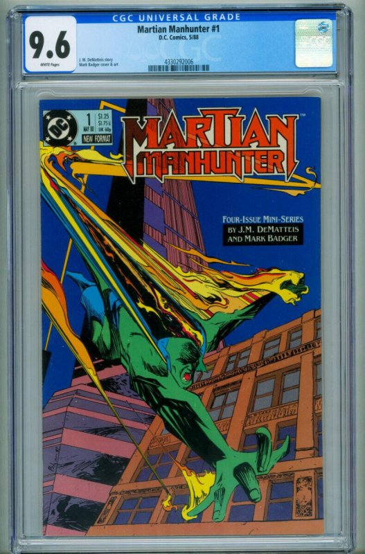 Martian Manhunter #1-CGC 9.6 First issue-comic book-DC 4330292006