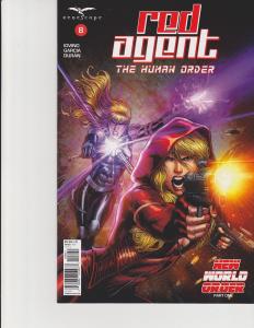 Red Agent Human Order #8 Cover B Zenescope Comic GFT NM Diaz