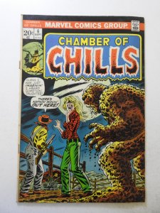 Chamber of Chills #6 (1973) VG Condition cover and 1st wrap detached top staple