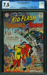 BRAVE AND THE BOLD #54 CGC Graded 7.5 Origin and 1st App of Teen Titans