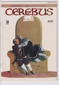 CEREBUS #30 (Sep 1981) FVF 7.0 cream to white paper