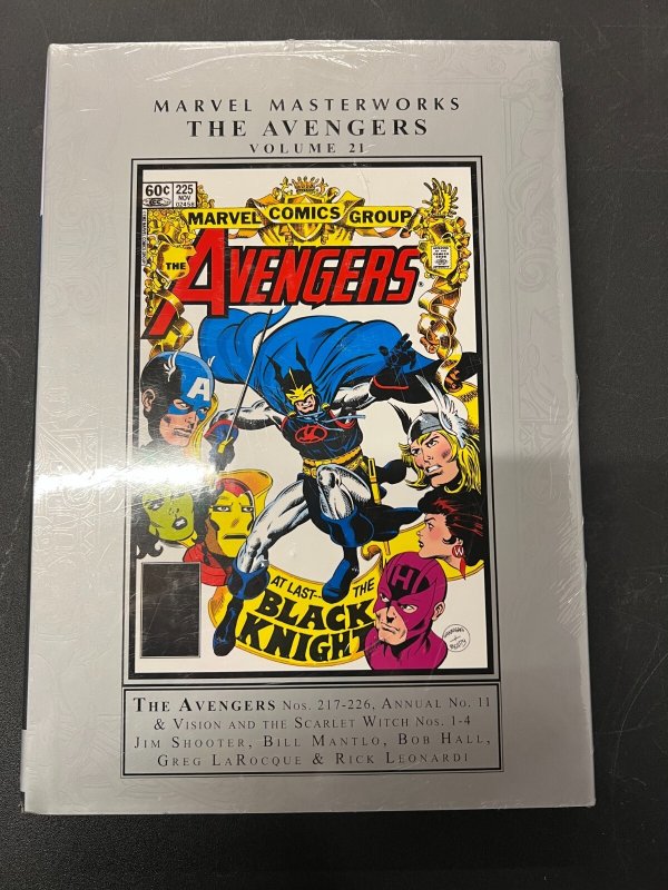 Marvel Masterworks The Avengers Vol. 21 TPB 2021 Marvel Comes TP-E5