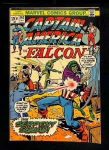 Captain America #163 1st Serpent Squad!