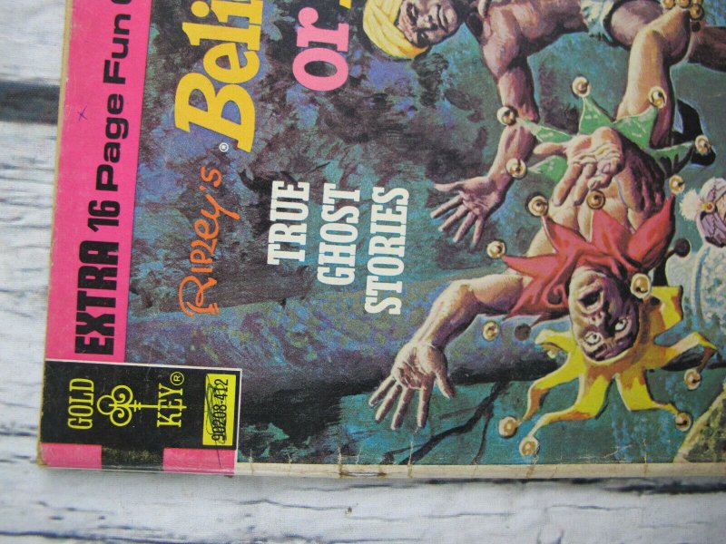 Ripley Believe It Or Not True Ghost Stories 51 Gold Key Comic Bronze Age 1974 VG