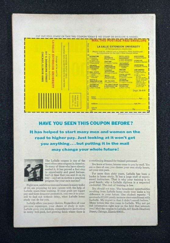 Fear (1970) #21 VF- (7.5) Morbius 1st App Balkatar Gil Kane Cover & Art