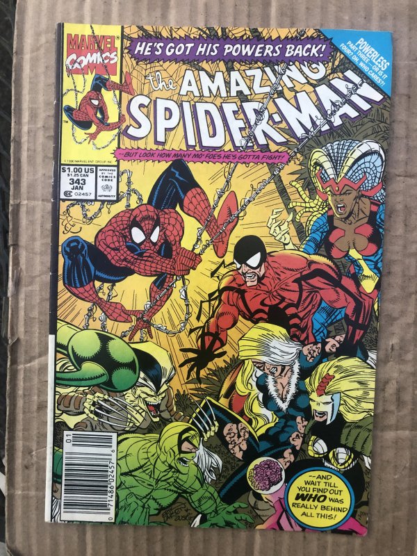 The Amazing Spider-Man #343 (1991)