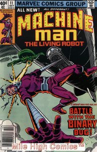 MACHINE MAN (1978 Series)  (MARVEL) #11 NEWSSTAND Very Good Comics Book