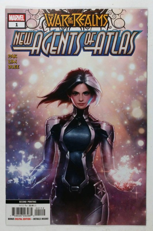War of the Realms: New Agents of Atlas #1 Second Printing - JeeHyung Lee Vari...