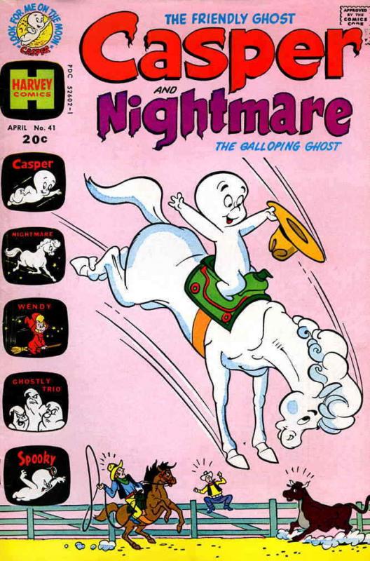 Casper and Nightmare #41 VG; Harvey | low grade comic - save on shipping - detai