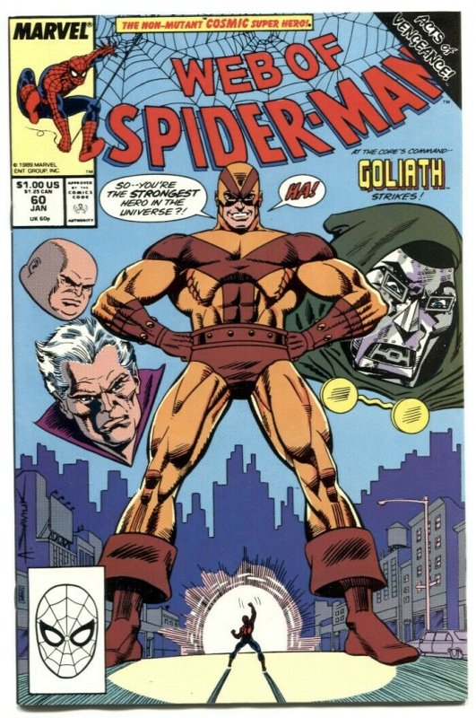 Web of Spider-Man #39 Direct Edition (1988)  Comic Books - Copper Age,  Marvel, Spider-Man, Superhero / HipComic