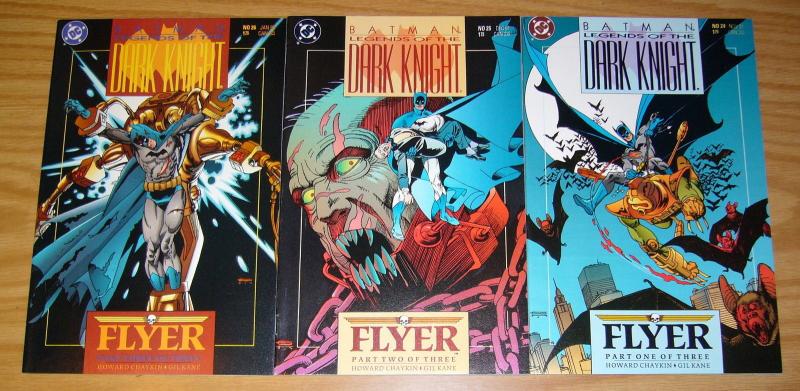 Batman: Flyer #1-3 VF/NM complete story - howard chaykin - gil kane  dark knight