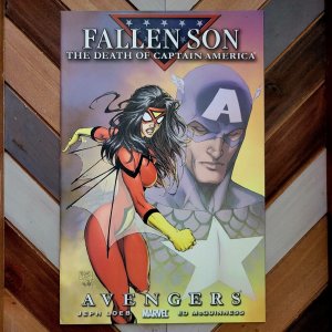 FALLEN SON: Death of Captain America (AVENGERS) #1 VF/NM (Marvel 2007)