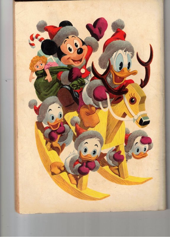 Walt Disney's Christmas Parade #6 1954 FN Mid-Grade Donlad, and the boys...