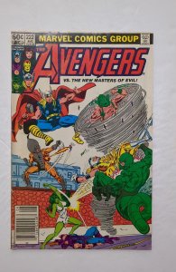 The Avengers #222 Newsstand Edition (1982) VG 4.0 Mark Jewelers Insert