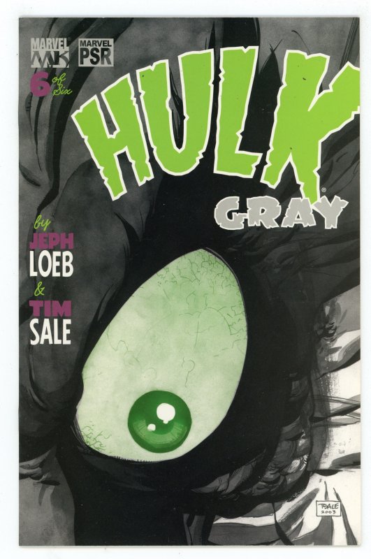 Hulk: Gray #6 Jeph Loeb Tim Sale NM