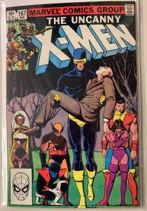 Uncanny X-Men #167 Direct Marvel 1st Series (6.0 FN) (1983)