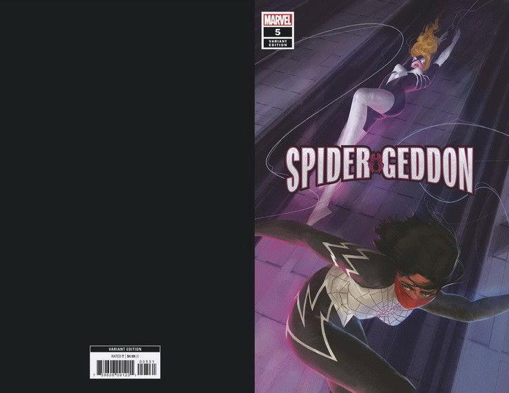 SPIDER-GEDDON (2018 MARVEL) #5 VARIANT 1:50 DEL REY PRESALE-12/19