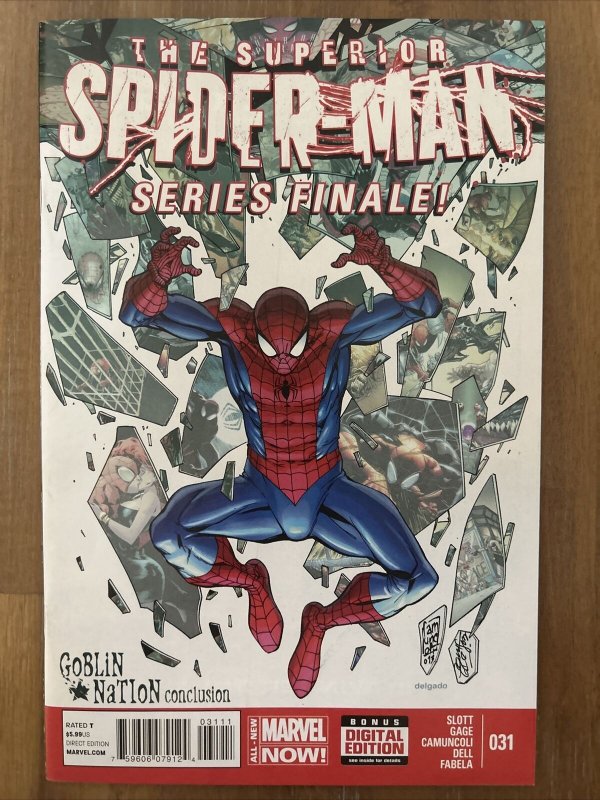 The Superior Spider-Man #31 (Marvel Comics 2014) Series Finale