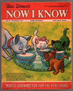 Walt Disney's Now I Know #25 1973-U.K.-Aristocats-G