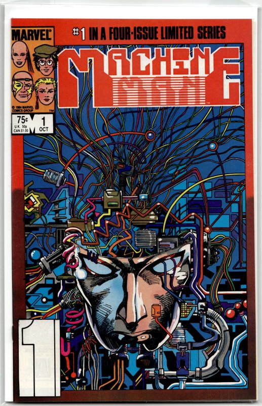 Machine Man #1 (1984) Machine Man