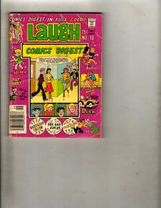 Lot of 7 Laugh Comics Digest #17 18 19 19 20 63 64 WS15