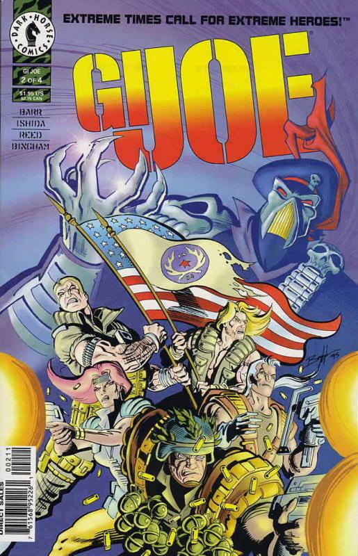 GI Joe (Vol. 1) #2 VF/NM; Dark Horse | save on shipping - details inside