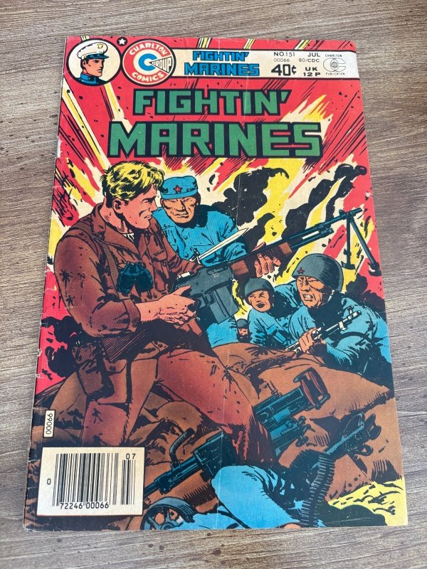 Fightin' Marines # 151 FN- Charlton Comic Book 11 J363