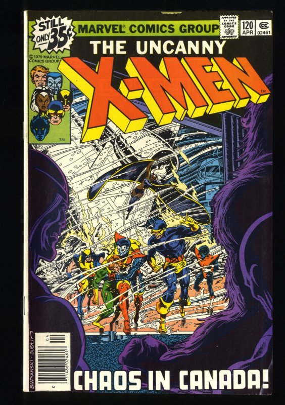 X-Men #120 VF- 7.5 1st Appearance Alpha Flight! John Byrne Art!