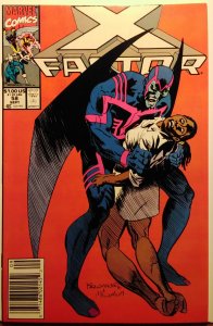 X-Factor #58 Newsstand Edition (1990)
