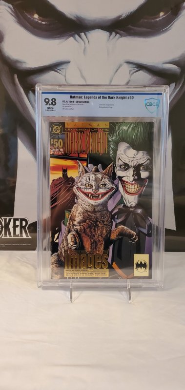 Batman: Legends of the Dark Knight #50 - Joker Cover - Gold Embossed